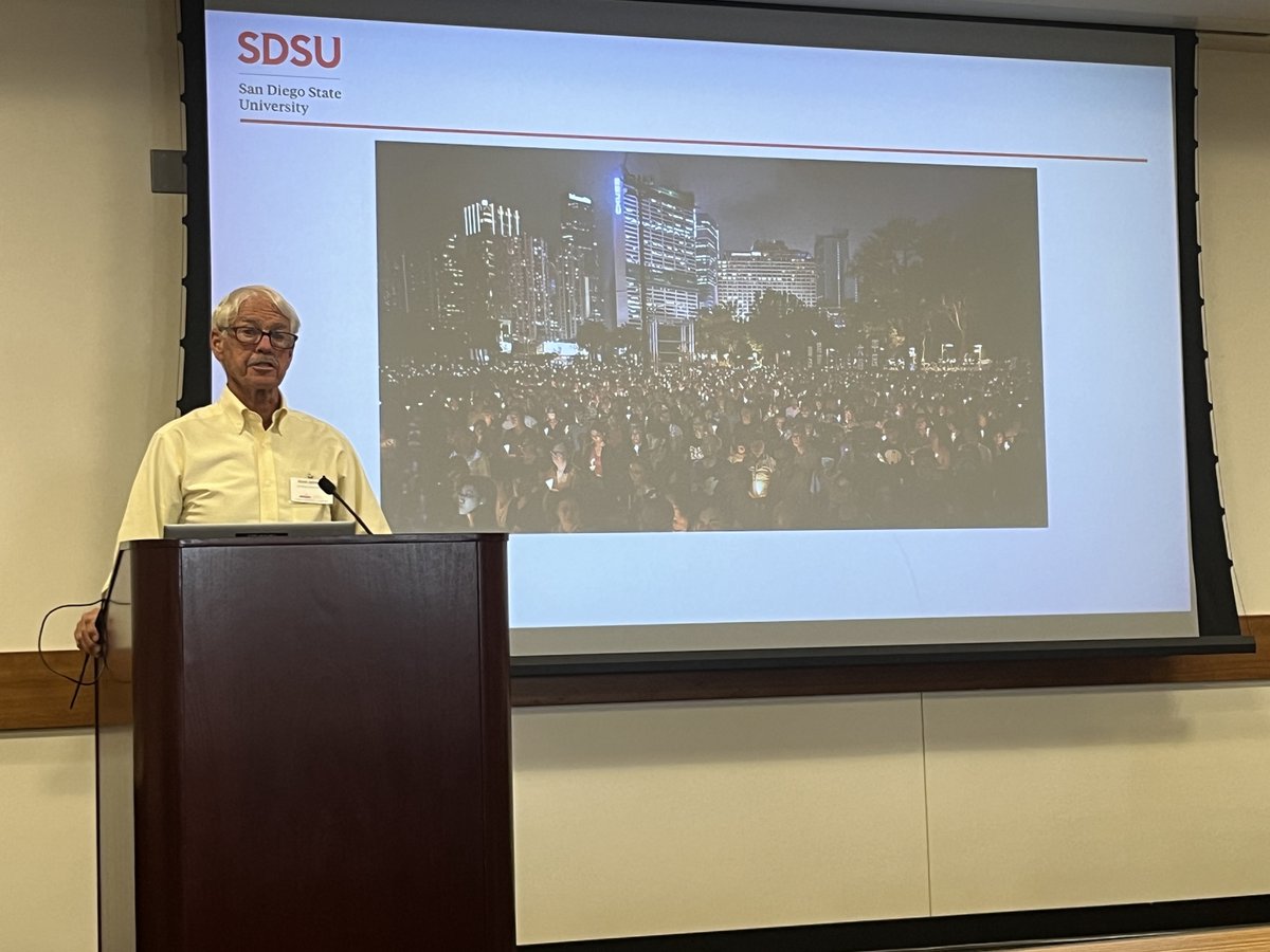 Mobilization (@mobyjournal) on Twitter photo Hank Johnston (SDSU & <a href="/mobyjournal/">Mobilization</a> founder/publisher) put himself on the program for a talk on structural and cognitive availability in the Hong Kong student movement. Hank Johnston (SDSU & <a href="/mobyjournal/">Mobilization</a> founder/publisher) put himself on the program for a talk on structural and cognitive availability in the Hong Kong student movement.