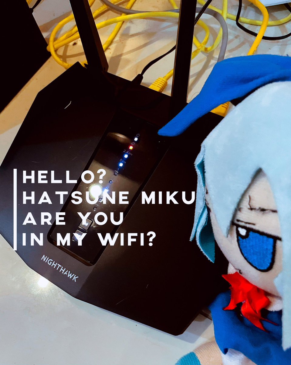 CirnoIsDumb's tweet image. MIKU? Are you sleeping? Is that why Spectrum is down in Texas…
