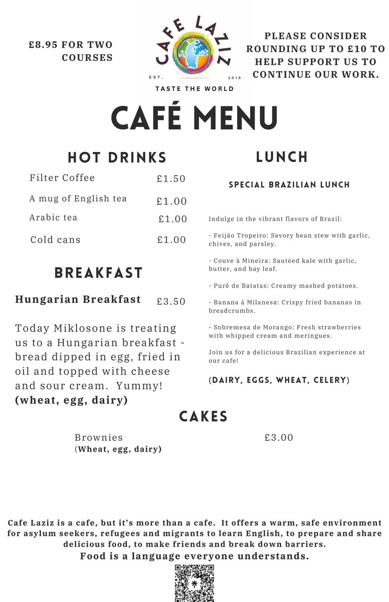 We have had a ball teaching our very lively and fun fourth group at the Cafe Laziz ESOL Project and are so excited that they have now graduated to become part of the Cafe Laziz family. Thanks for forgiving me for getting us  lost in Laffak 🤣 See you at Chain Lane on Thursday 😋