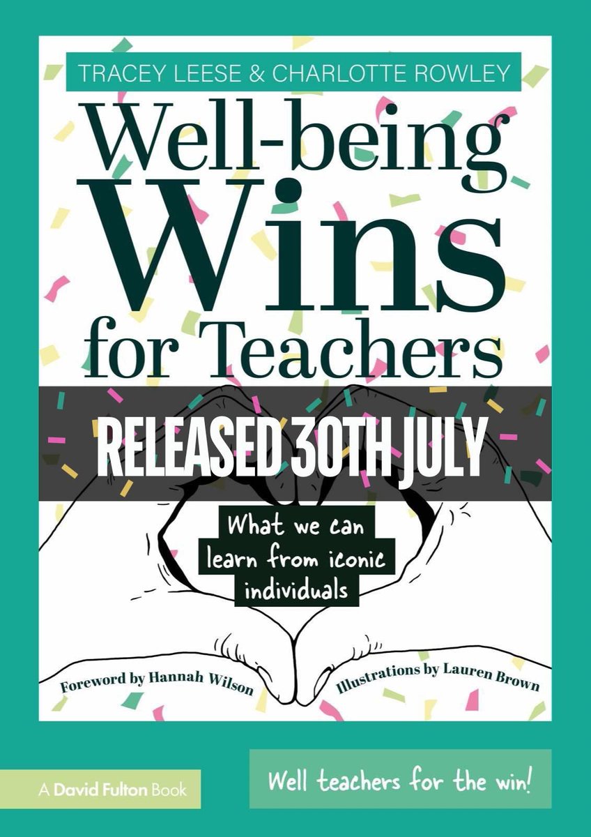 Very exciting times!! 💚🤍 <a href="/RoutledgeEd/">Routledge Education Books</a> <a href="/WomenEdLondon/">WomenEd London</a> <a href="/MrsqueenLeese/">Tracey Leese FCCT</a>