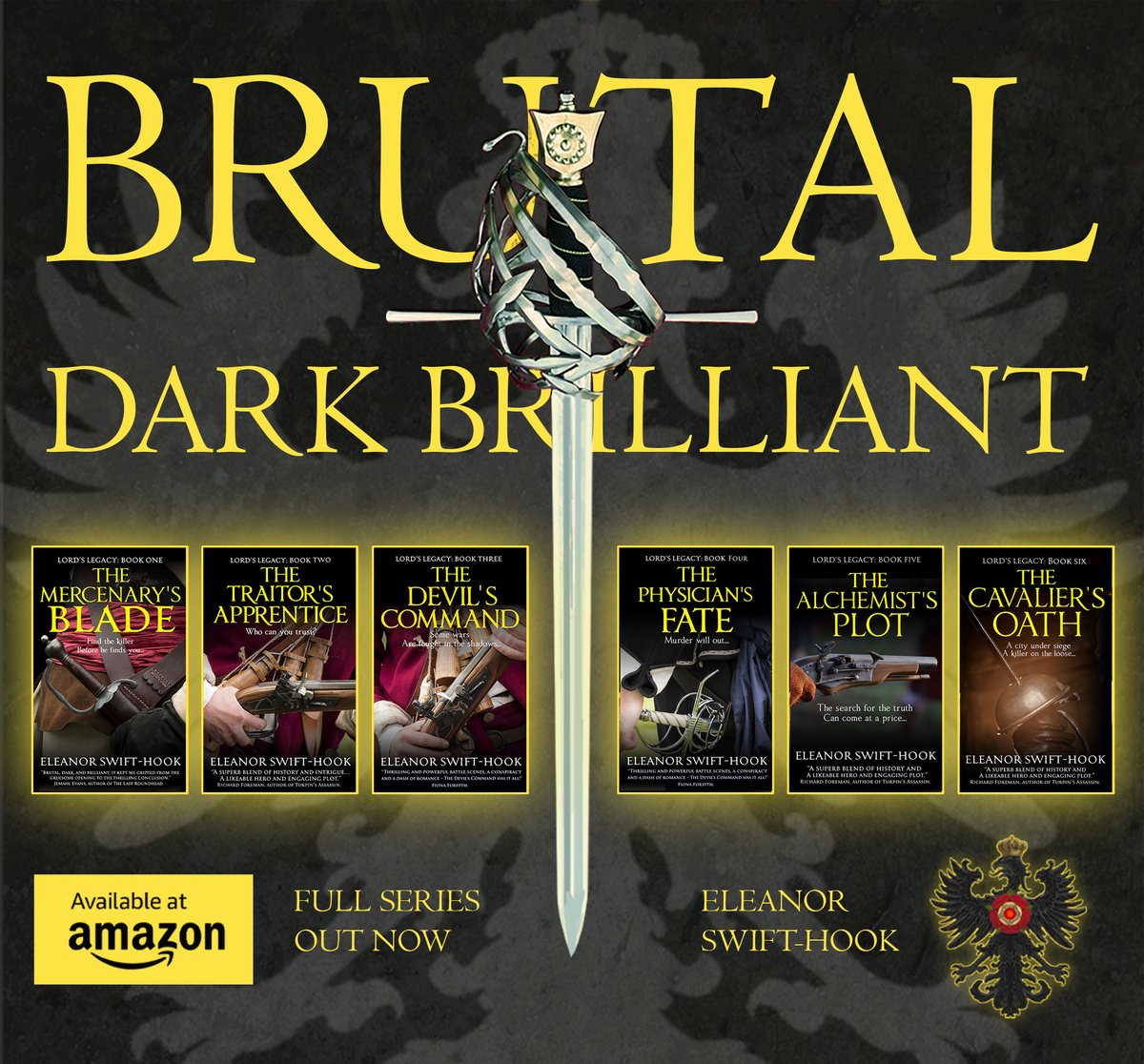 emswifthook's tweet photo. "Superb...I am trying to drag the #series out to last longer, these #books are really that good."
"My plan was to read one book a month, but I found I couldn't wait to find out what happened next"
“…some of the best #historicalnovels I’ve read, superb👌🏻”

https://t.co/vH1oAsWanE https://t.co/g3WvPPHMnB