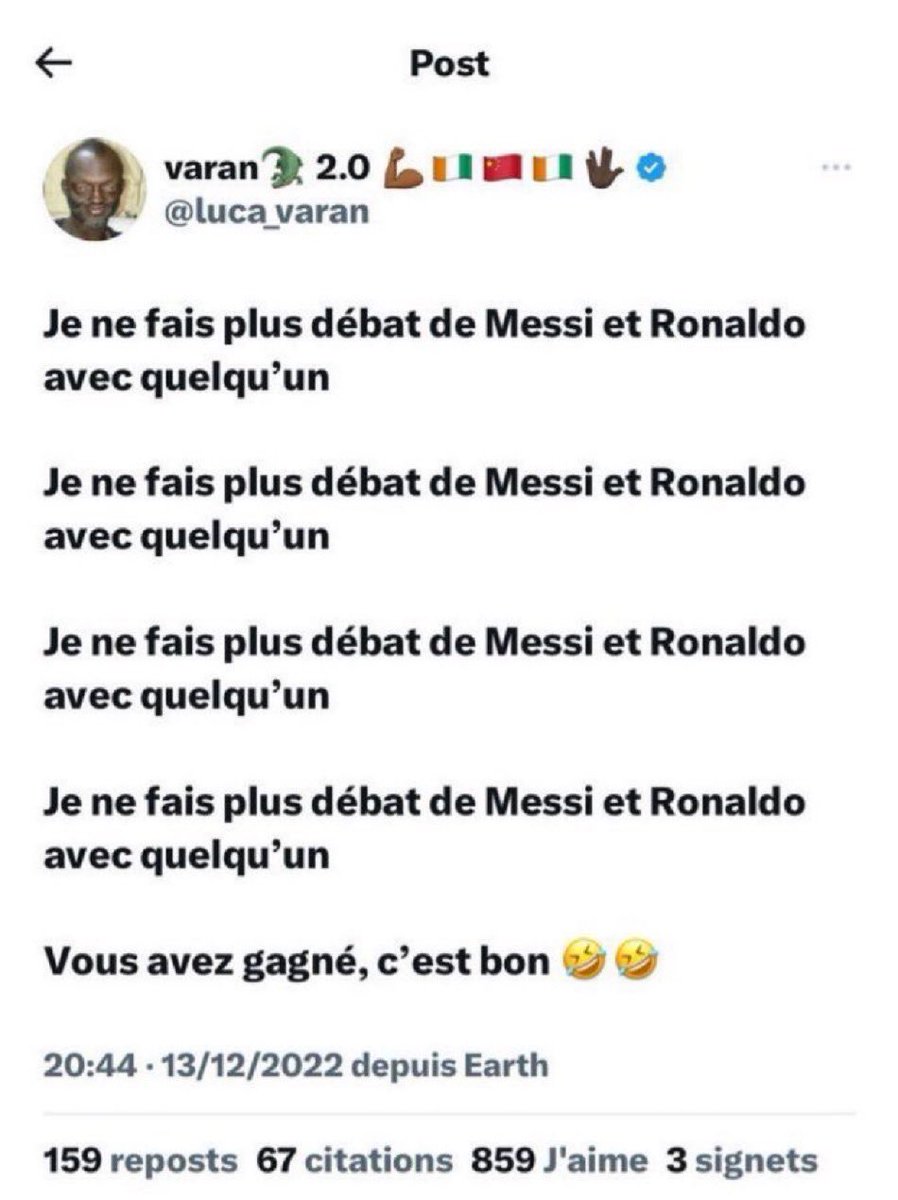 merite_ondele's tweet photo. @luca_varan @fadil49685 C’est bon. https://t.co/D3yBdqg8ld