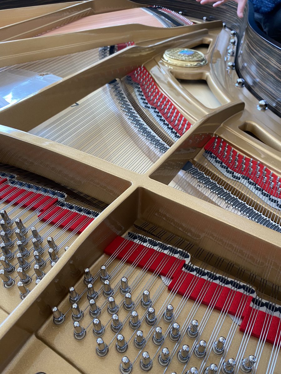 LenkaAllen's tweet photo. Celebrating 150 years of greatness of @petrofpianos in Hradec Kralove, Czechia. Manufactured by 6th generation of Petrof family these world class instruments are available to the Australian market. It was a privilege to see the step by step manufacturing and testing process. https://t.co/FsldypDURh