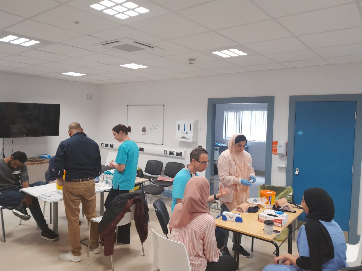 PostgradLUH's tweet photo. Busy day in LUH with new NCHD"s enhanced induction skills training https://t.co/z0yyJmzOFb