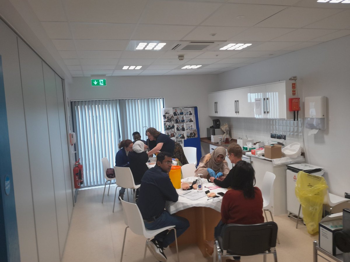 PostgradLUH's tweet photo. Busy day in LUH with new NCHD"s enhanced induction skills training https://t.co/z0yyJmzOFb