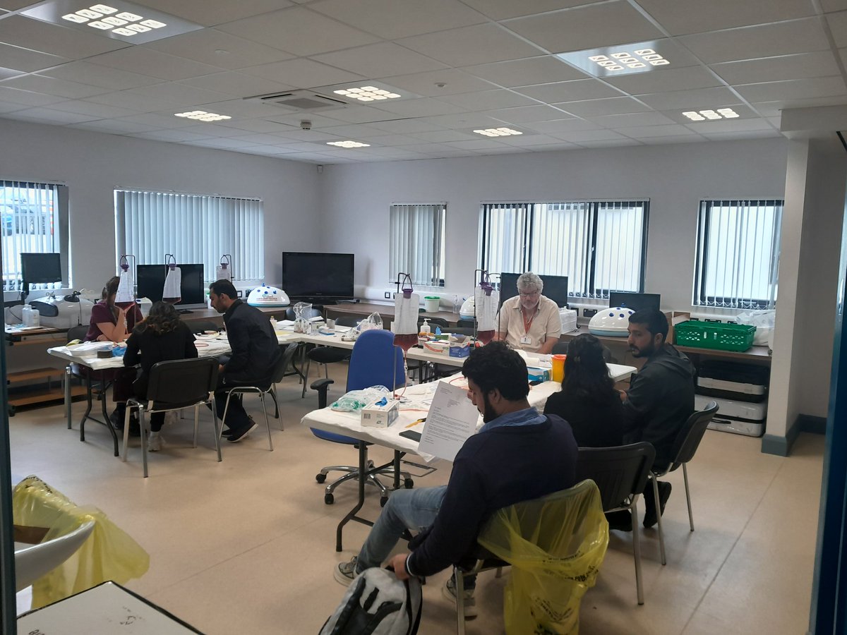 PostgradLUH's tweet photo. Busy day in LUH with new NCHD"s enhanced induction skills training https://t.co/z0yyJmzOFb