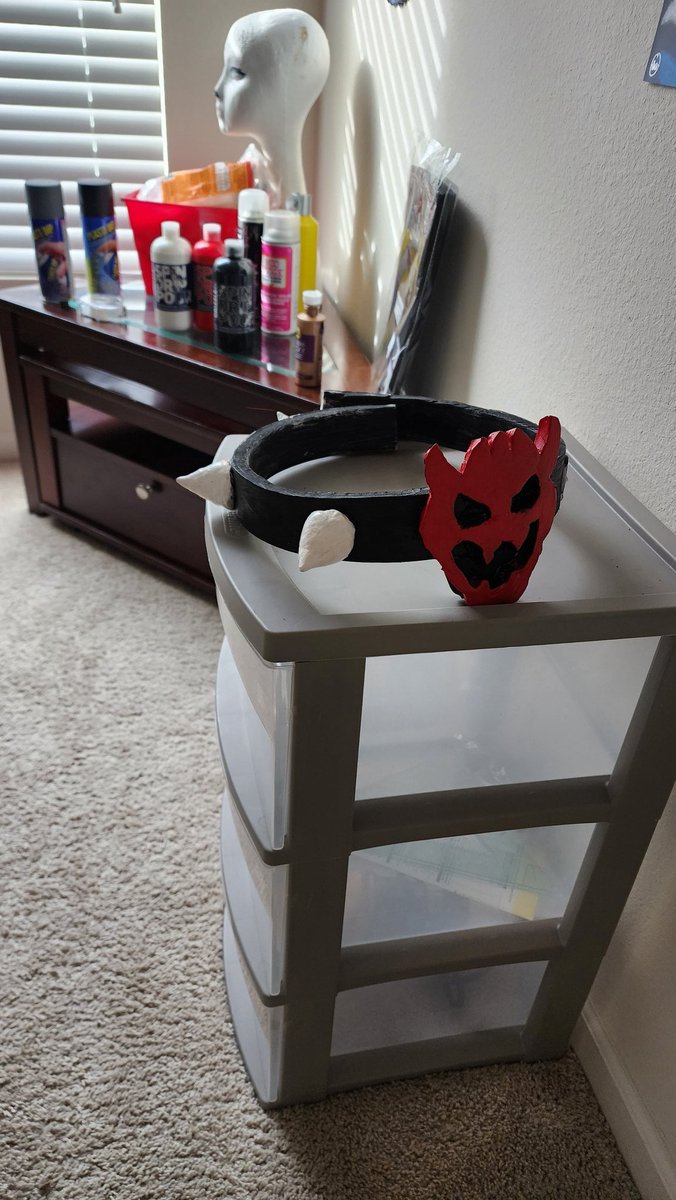 progress on my cos shackles , will be adding chains + chain chomps to em