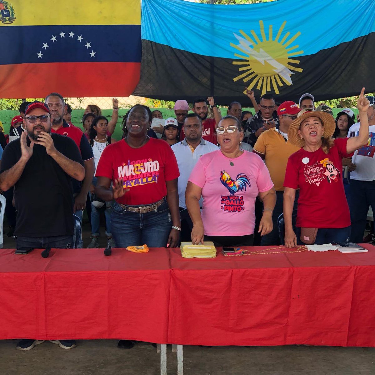 angelacurruca's tweet photo. #9Jul; Estamos dando una batalla ejemplar y junto al pueblo el próximo 28J gritaremos en voz de Victoria. ¡Viva Venezuela Mi Patria Querida!🇻🇪 @NicolasMaduro https://t.co/9I5a1bp06Z