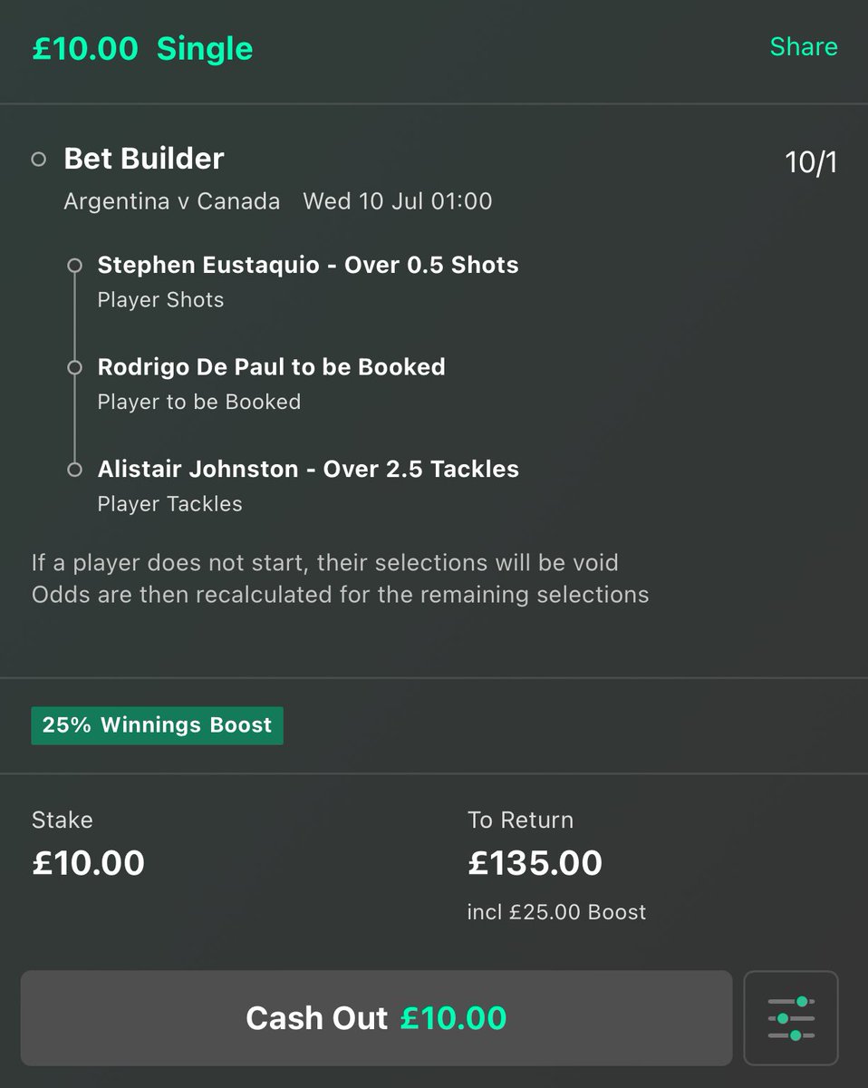 StatManBettor's tweet photo. ⚽️ Argentina vs Canada
🏆 #CopaAmerica

If this wins tonight I’ll giveaway…
🔁 £40 to someone who retweets
❤️ £40 to someone who likes
🔗 £40 to someone in my FREE telegram
( https://t.co/AUYLRkS81B )

This exact bet won when these teams faced each other a little over 2 weeks ago!

Must be following*