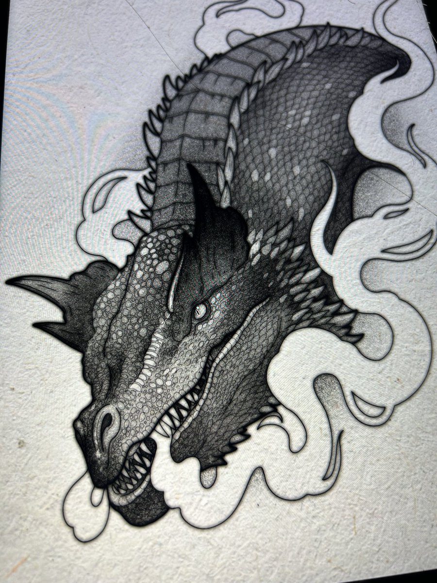 Might have gone a bit mad drawing the incredible dragons from #HouseOfTheDragon
