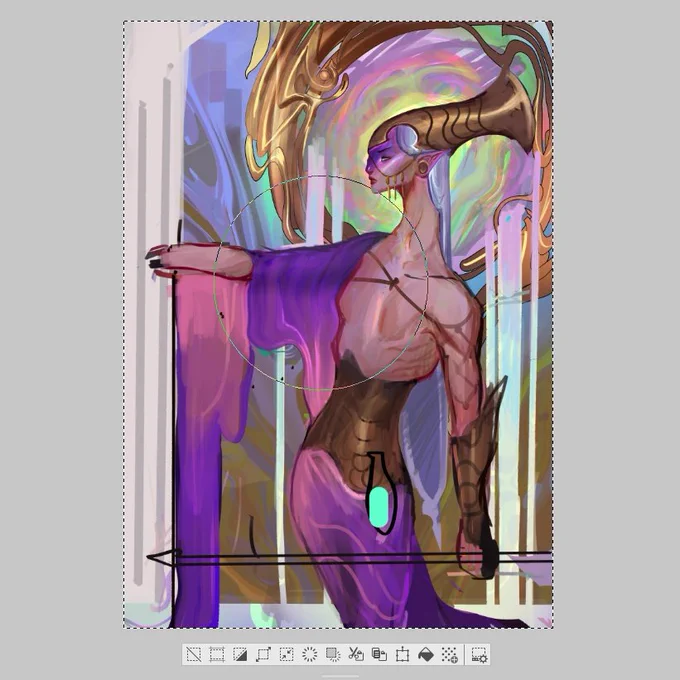 wip... i like my fantasy races more alien in vibes ig... 