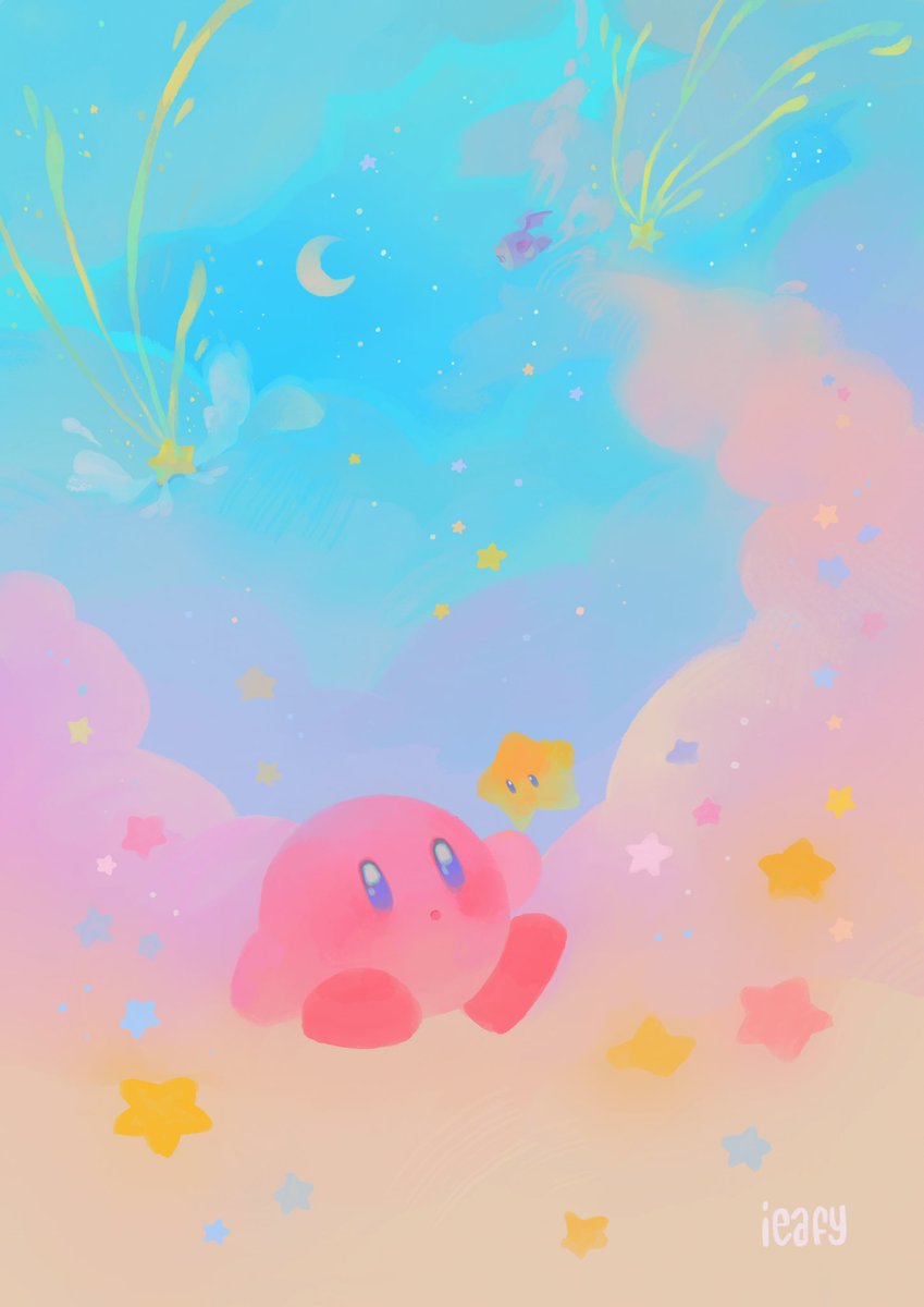 ieafysapien's tweet image. Dreamy Kirby 💖