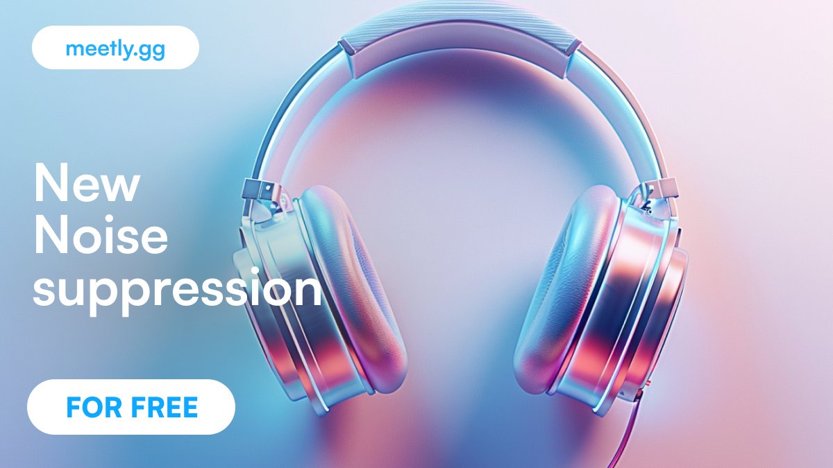 MeetlyGG's tweet photo. 🌟 Tired of constant noise during conferences? 

📹 Activate noise cancellation for the entire conference or individual participants

💠 This exclusive feature is only available on our app! https://t.co/VdzR1foT7m