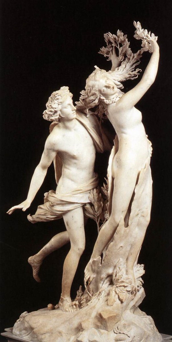 ArtAdicto's tweet photo. Apolo e Dafne,
Gian Lorenzo Bernini 
Nella Galleria Borghese https://t.co/9b74g2QovL