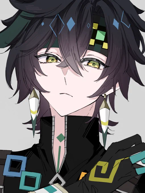 ナタの黒髪くんキャラデザ最高だな 