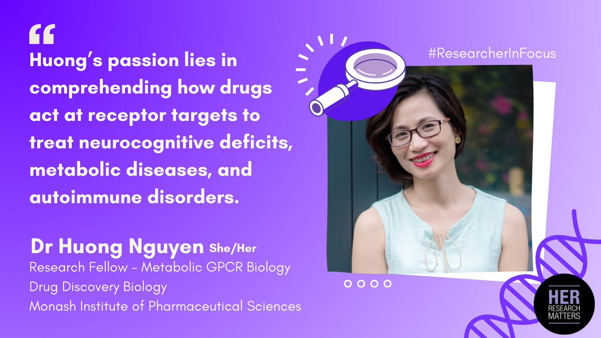 Her Research Matters (@hrm_mips) on Twitter photo #ResearcherInFocus mother of two, <a href="/HuongNguyenTM/">Huong Nguyen</a> aspires to be a role model for women research leaders for those around her, especially her children. Find her research here: research.monash.edu/en/persons/huo…
#HerResearchMatters #WomenInScience #WomenInSTEM #ResearcherInFocus mother of two, <a href="/HuongNguyenTM/">Huong Nguyen</a> aspires to be a role model for women research leaders for those around her, especially her children. Find her research here: research.monash.edu/en/persons/huo…
#HerResearchMatters #WomenInScience #WomenInSTEM