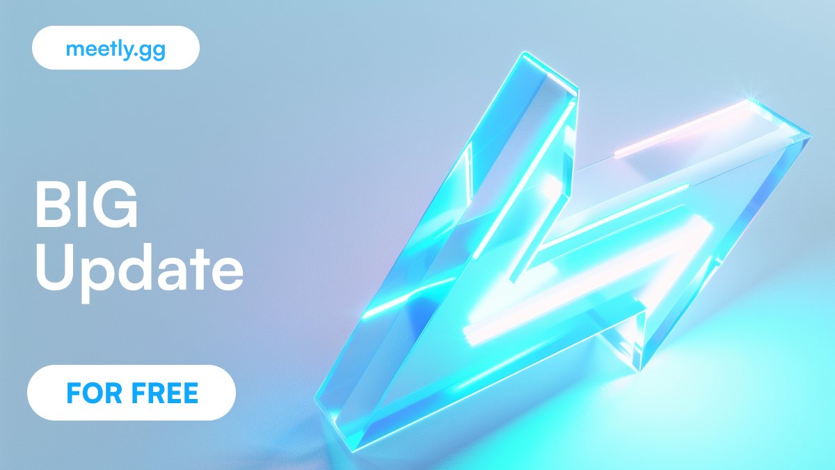 MeetlyGG's tweet photo. 📣 Big update! 

✨ We're thrilled to announce a major update with numerous bug fixes and a noise modifier upgrade! 

🌐 Thanks for staying with us! https://t.co/YjpFLMRkBf