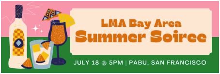 Bay Area Legal Marketers (and others!), you're invited to celebrate summer with us! Thursday, July, 18th at 5pm get out of the (home) office and let's meet up! Join us for our annual LMA Bay Area Summer Social. legalmarketing.org/Event-Details/…