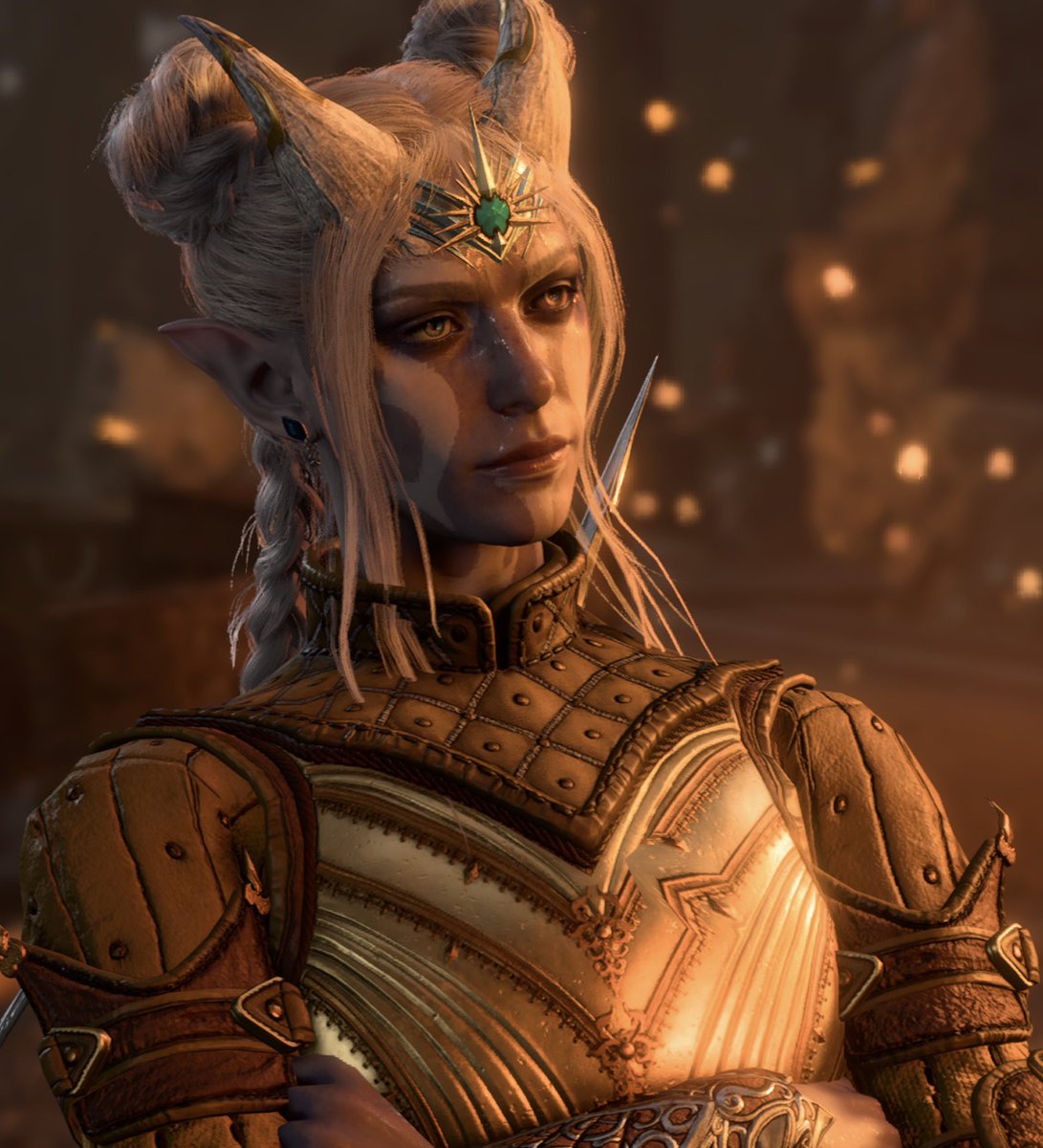 ultronerd's tweet photo. My Cleric of Selûne Tiefling and her party looks so good in the Grymforge 🤍 https://t.co/zAt7rhEEFY