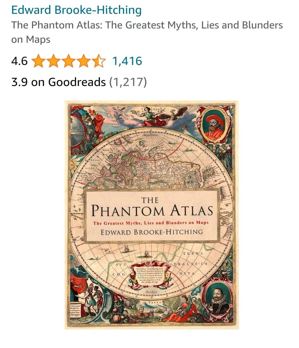 ChristyHarkness's tweet photo. @jackbern23 After listening to your geeking out about maps on the latest People's Podcast, I have to ask if you have this book. I am also a map geek! https://t.co/F6uCV6OLZr