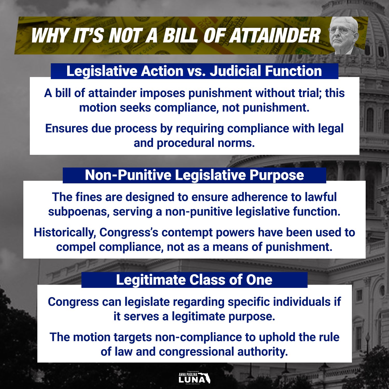 Rep. Anna Paulina Luna on X: &ldquo;Some Democrats have tried to FALSELY 