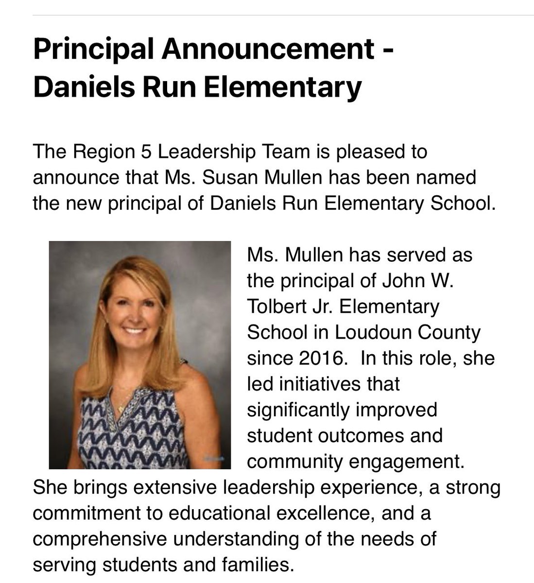 Nick Zapadka (@drzapadka) on Twitter photo Congratulations, Susan! I am so excited to work with you again as you begin your journey in <a href="/fcpsnews/">Fairfax Schools ๐</a> ๐ Congratulations, Susan! I am so excited to work with you again as you begin your journey in <a href="/fcpsnews/">Fairfax Schools ๐</a> ๐