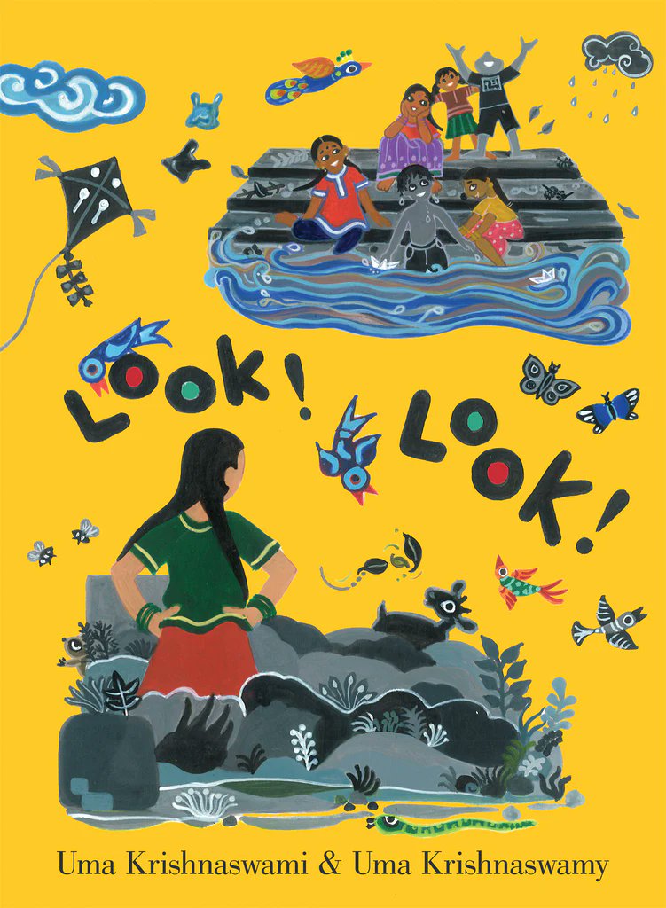 Look! Look! 
A #picturebook that transcends borders with its universal theme that celebrates the power of community and rejuvenation of the environment. Reviewed by yours truly for Q&amp;Q. 
quillandquire.com/book-category/…