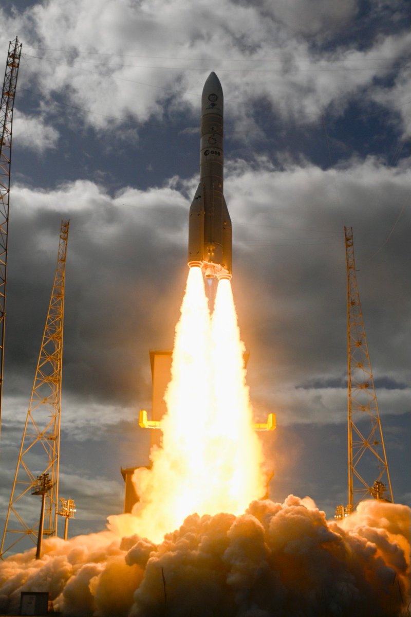 Tonight's coverage may have ended but Ariane 6 is just getting started.

We have now entered into a new era of spaceflight for Europe, powering us into space and allowing us to realise our ambitions on the world stage.

Stay tuned for the next launch!

🔗 esa.int/Enabling_Suppo…