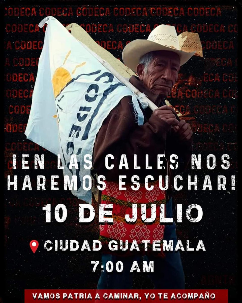 Mañana nos movilización los pueblos...