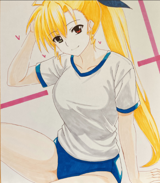 体操服ブルマと言えば何となくヴィヴィオかなーって^^ 