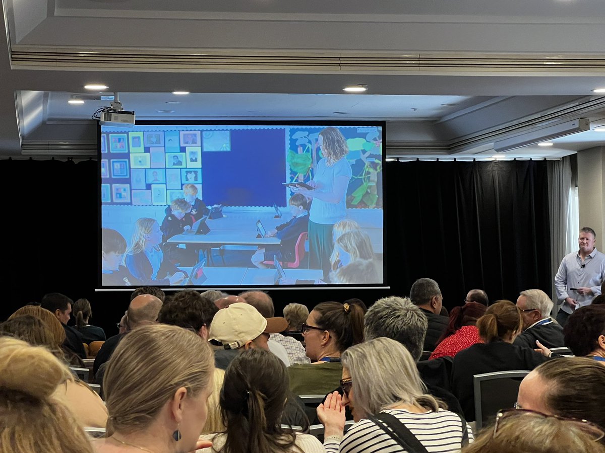 The power of iPad for Inclusive Education…it’s an amazing way to give learners access at their level #ANZSummit24