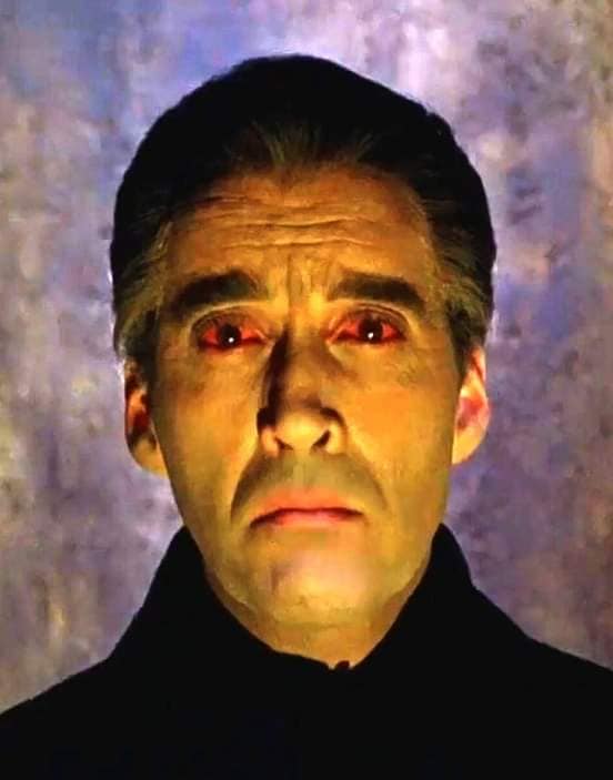 HorrorHammer1's tweet photo. Christopher Lee as Count Dracula, 'Dracula Has Risen From The Grave' (Hammer 1968) https://t.co/qqNTxjVmro