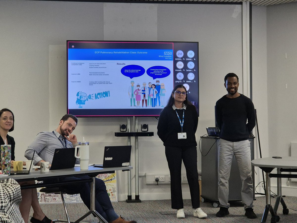 RespPT_Jay's tweet photo. What a fantastic day we had in the Audit celebration event last Friday!!  Ealing Pulmonary Rehabilitation team won the 1st prize for their audit presentation. Lots of Hard work gone into the work. Very pleased to be part of such fabulous team. Well done Team!! https://t.co/TA483eXc1Q