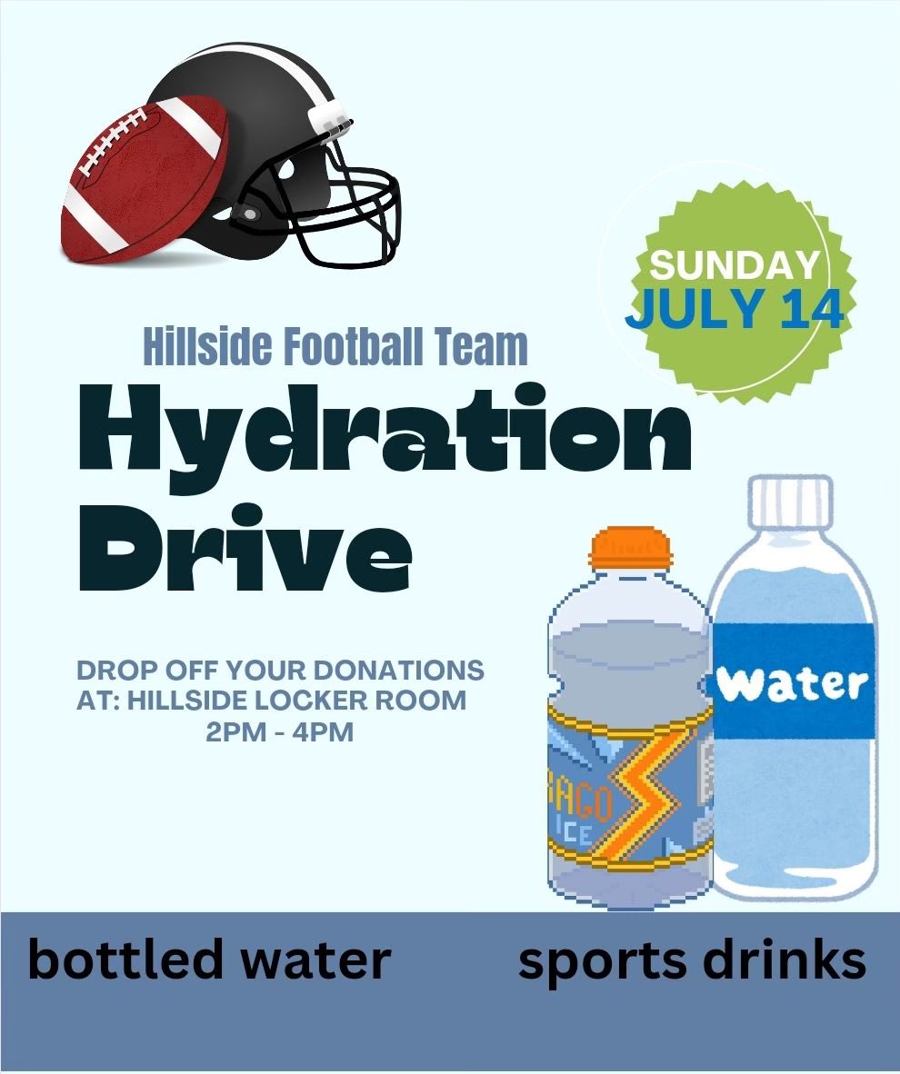 Hydration Drive ! 

July 14th 😁