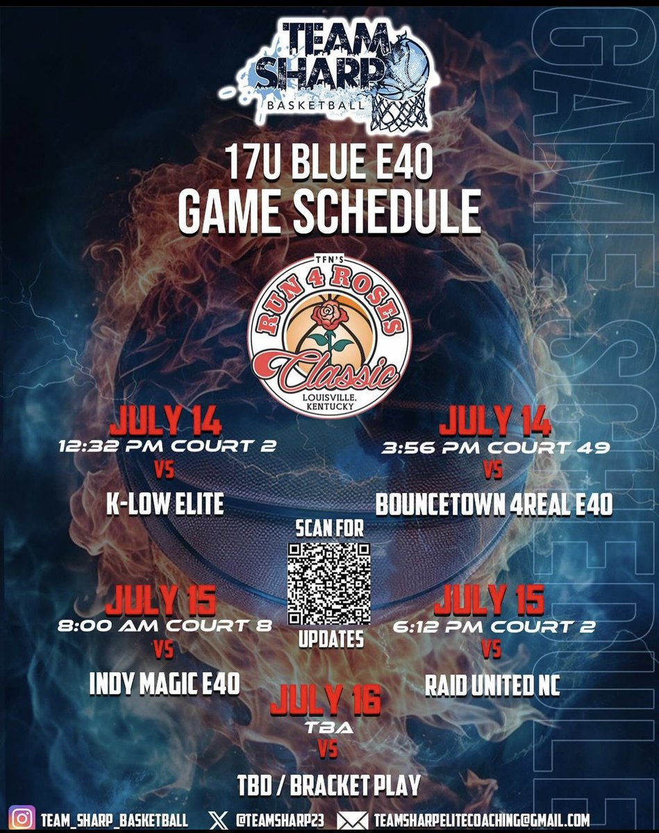 Excited for my upcoming live period in Kentucky!! <a href="/TeamSharp23/">Coach Sharp</a>