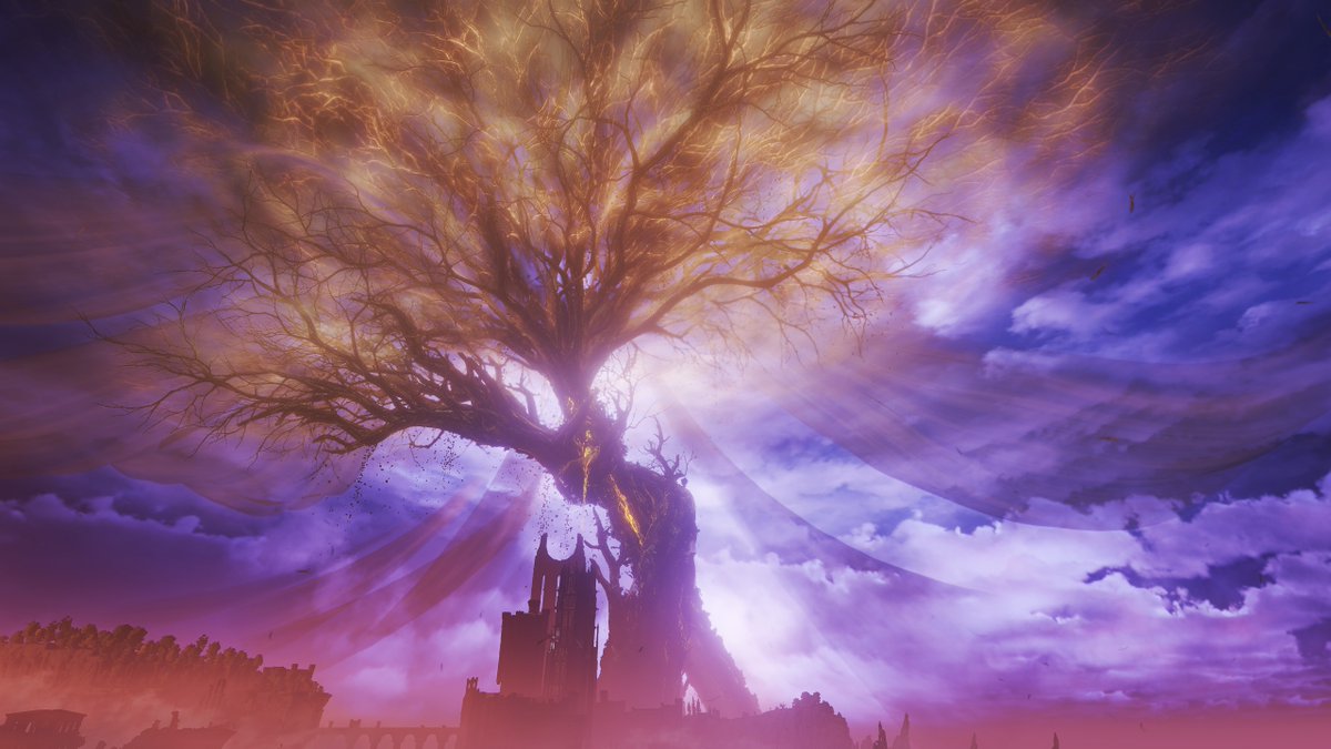 ERPhotoMode's tweet photo. I was working on a thumbnail for a client, and it's insane how dynamic the skies in the DLC can be.
#VirtualPhotograpy #ELDENRING https://t.co/fHt68qovwo