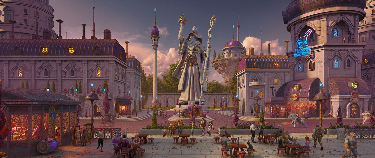 ima_dreamwalker's tweet photo. Hi #PortfolioDay
My name is Leonardo and I'm a 3D artist, primarily creating Warcraft-inspired illustrations! 🧙‍♂️ https://t.co/b4ZWY3PYtM