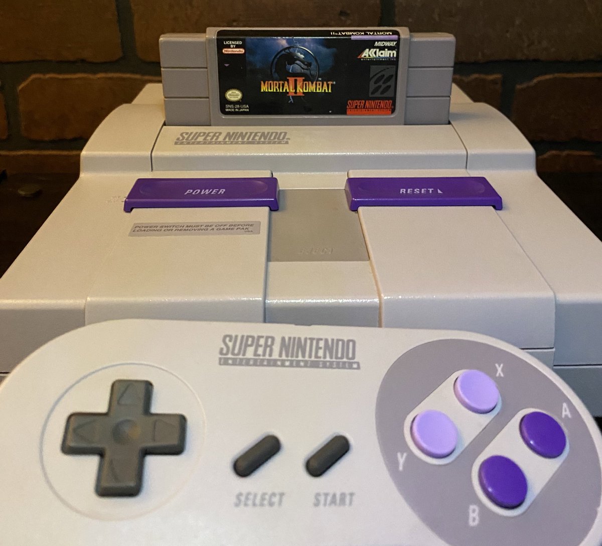 MK_habit_addict's tweet photo. MK2 on SNES is one of the greatest arcade ports of all time! 🐉#MortalKombat https://t.co/bhoEegkHkI