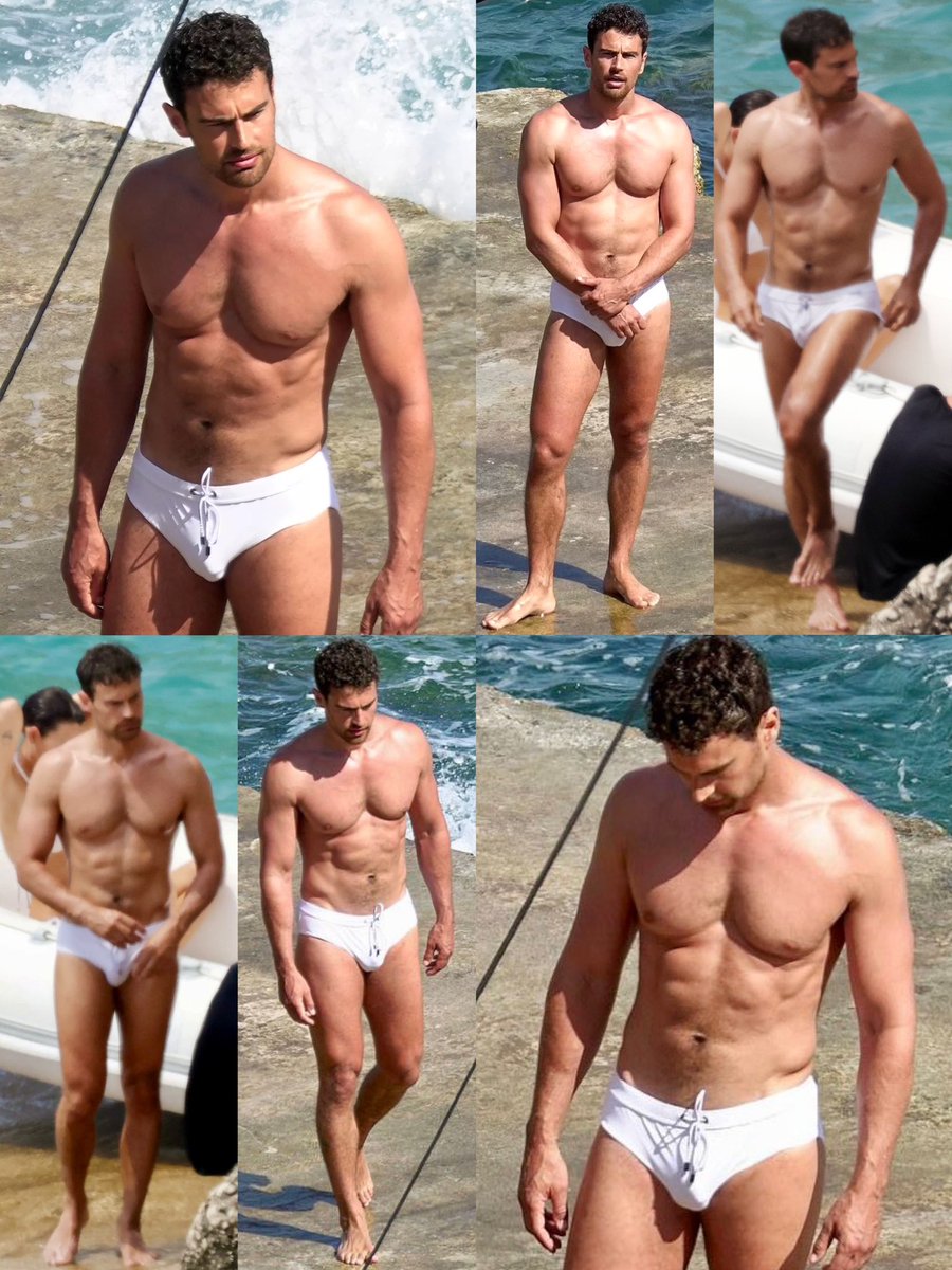 suho_jinyoung's tweet photo. theo james in a tiny white speedo 💭 https://t.co/VZshN9RLEJ