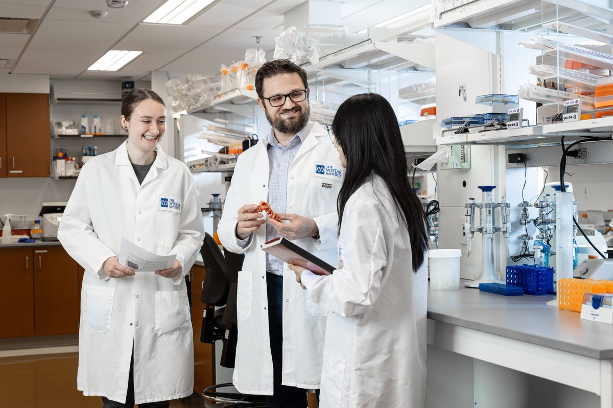 TheWistar's tweet photo. Wistar scientists commit to excellence in research, collaboration and innovation. Here’s to the connectors who support junior scientists, and embrace AI & computational science to advance early stage-discovery.
#WistarScience #ResearchMatters #STEM https://t.co/RscE35Mb5a