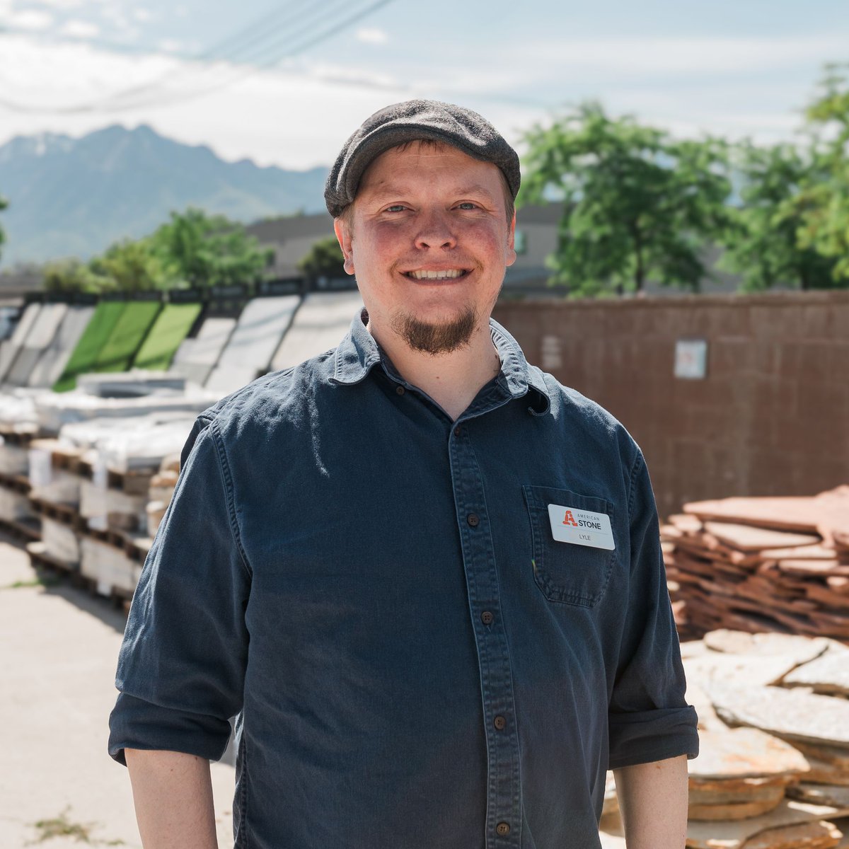 AmericanStone's tweet photo. Employee Spotlight! 
Meet: Lyle Brown
Why he loves working at American Stone: "I love being able to help people find what they need for their projects"
Favorite Products: "Buckskin is my favorite" https://t.co/90OPVESDAl