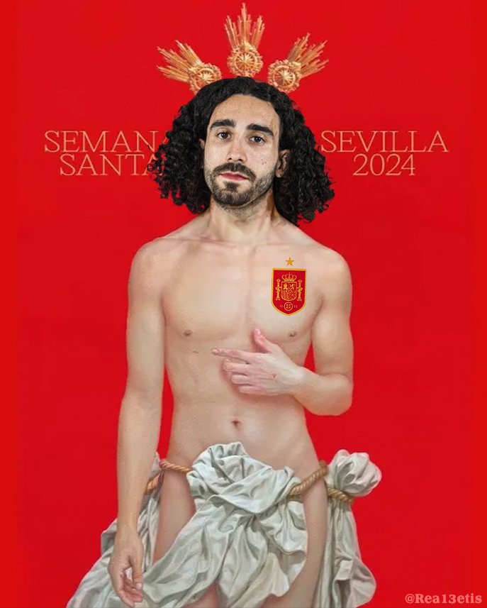 JuanmaEstvez2's tweet photo. @cucurella3 @ellarguero @SEFutbol Tenemos a Dios de nuestra parte. 😜 https://t.co/cFHnySvvQ4