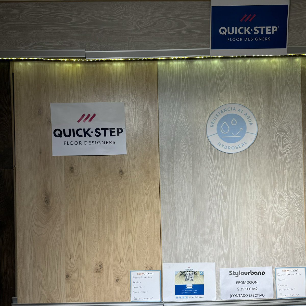 StyloUrbano_'s tweet photo. StyloUrbano importadores directos pisos flotantes QuickStep Aqua desde $ 25.500m2 contado/transferencia.

https://t.co/OGcIdWzb21

#09Jul #FelizMartesATodos #quickstep https://t.co/vJMZfnB6jg