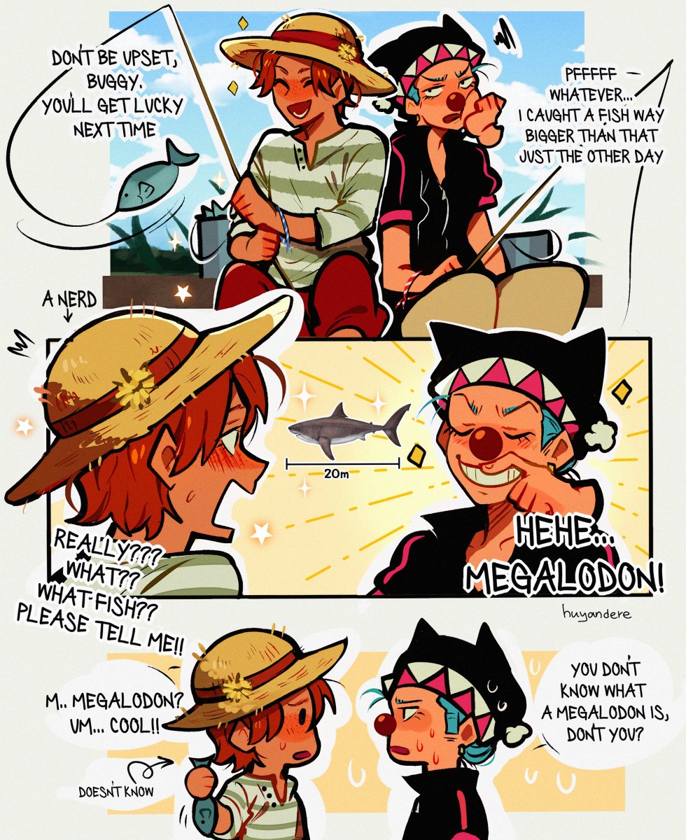 fishing together
#ONEPIECE 