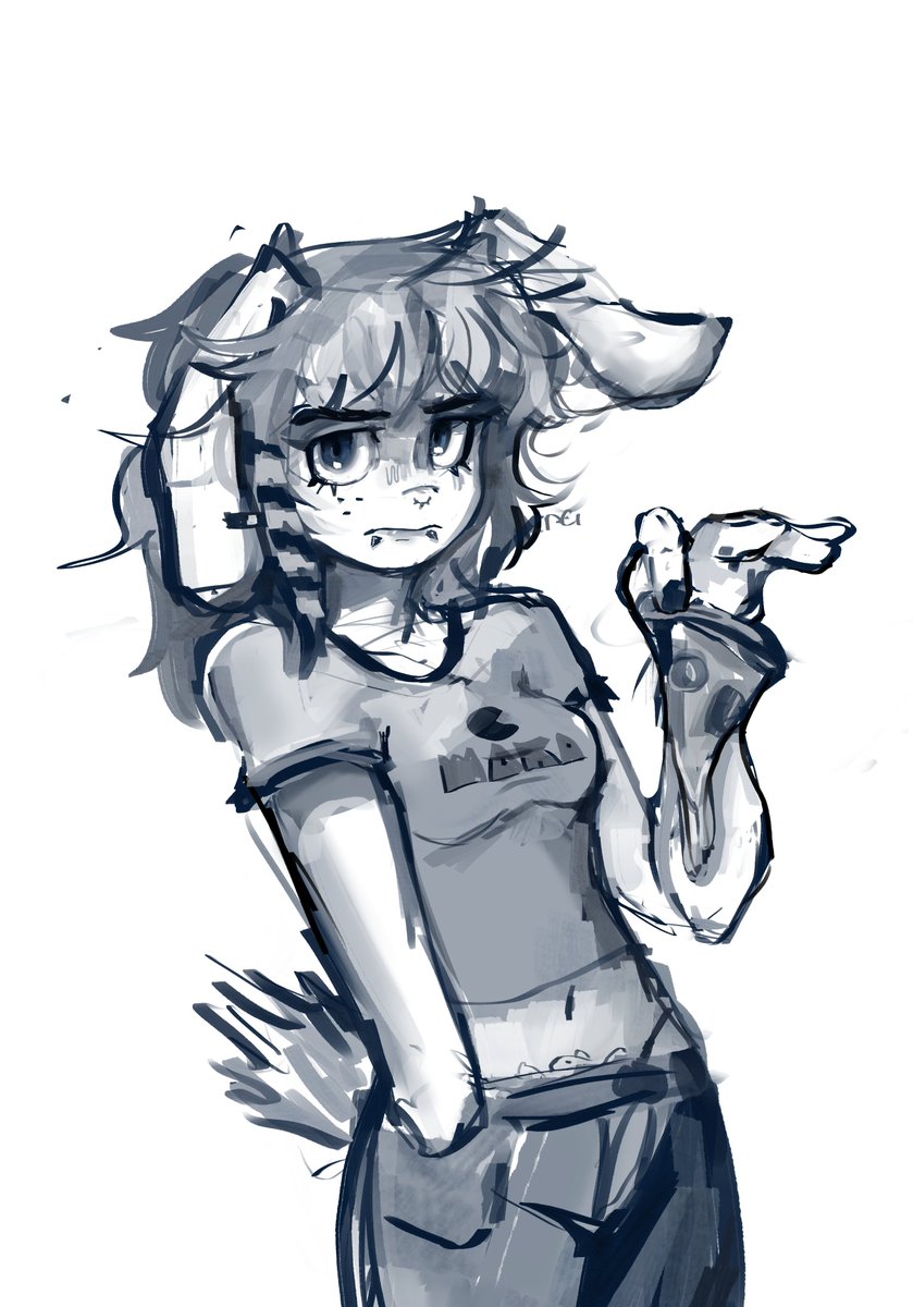 eyeballic_'s tweet photo. hi im joe and i draw fortnite and i animate flcl #PorfolioDay https://t.co/cy4h8rzGHc