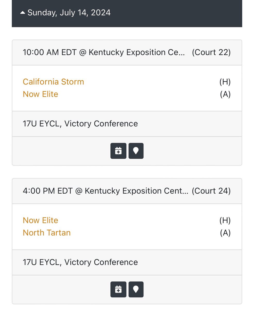 BreeSexton2's tweet photo. Here's my teams Run 4 The Roses schedule!! *Now Elite* https://t.co/IuxtkkhbIF