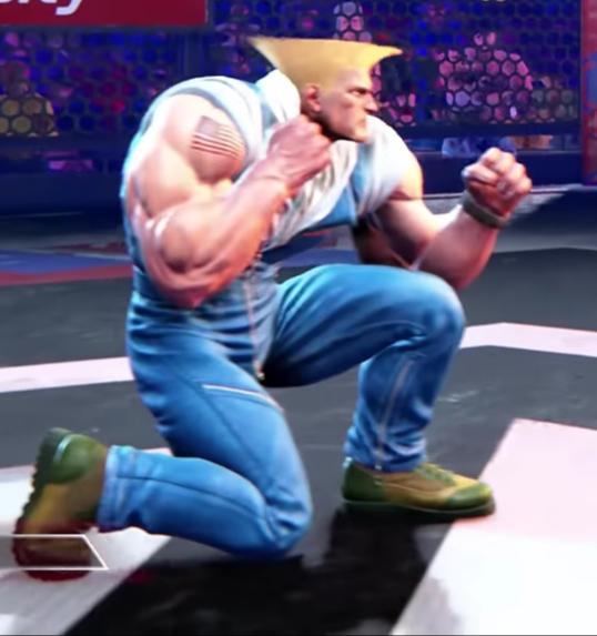 FunSize985's tweet image. Next time you ask yourself if you're being overconfident, remember there's people who see Guile doing this and decide to jump.