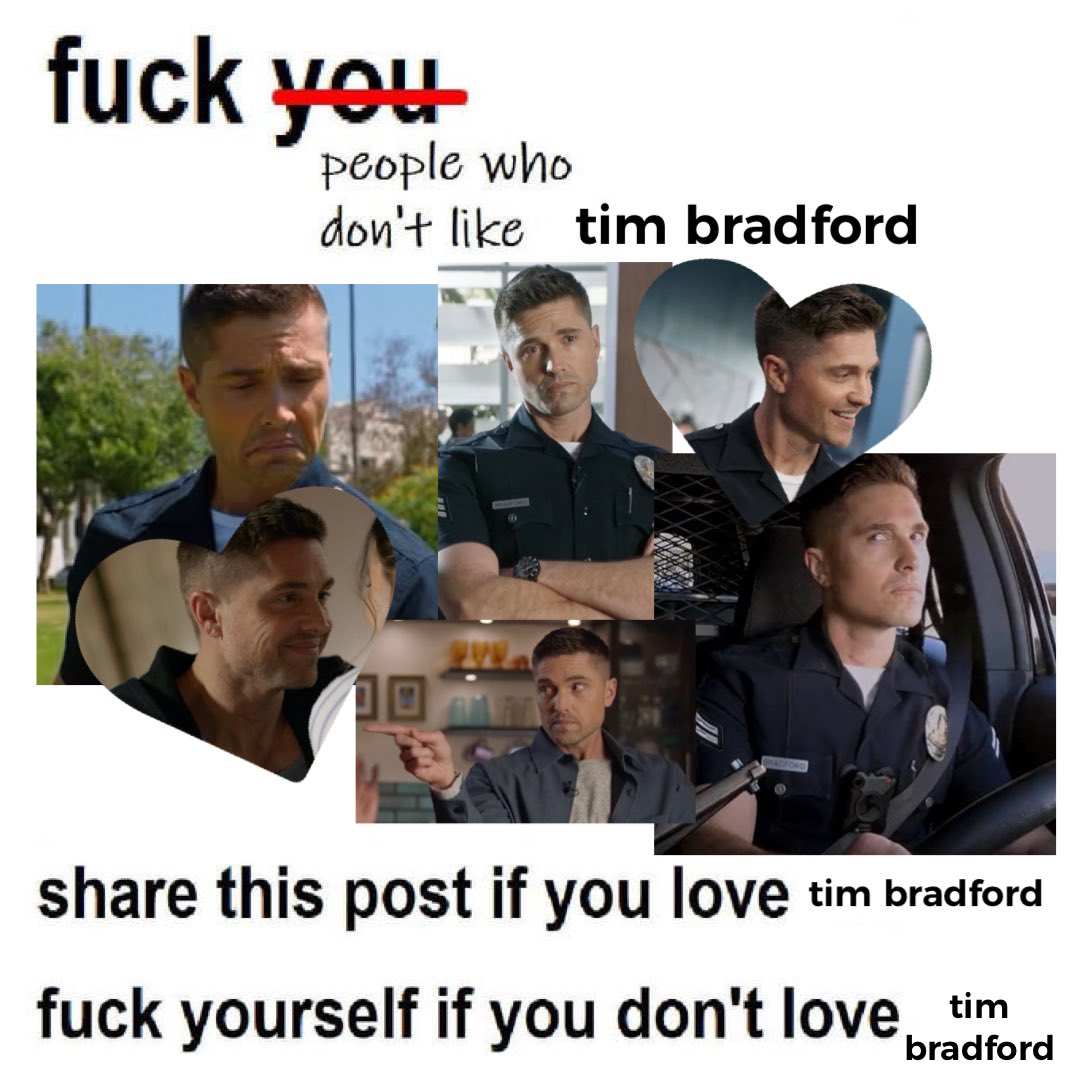 chenbradfords's tweet photo. live laugh love tim bradford https://t.co/jucecJw3bK
