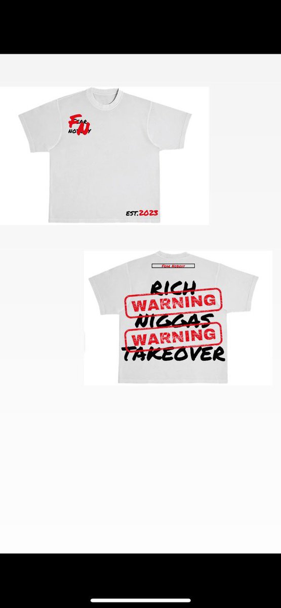 Fear Nobody Clothing tweet media