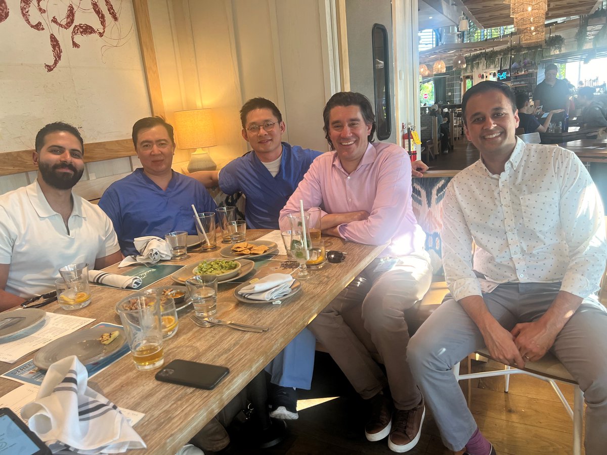 Stanford Heart Failure, Cardiac Transplant and MCS (@stanford_hf) on Twitter photo 🍻Cheers to <a href="/Stanford_HF/">Stanford Heart Failure, Cardiac Transplant and MCS</a>'s new HF fellows: <a href="/IAlfaris42328/">İbrahim Alfaris</a> Ricardo Chia Li and Leon Zhou‼️
With a week of orientation under their belts, finished their first day on the wards yesterday. Looking forward to the 24-25 academic year! <a href="/KiranKhush1/">Kiran Khush</a> <a href="/SunnyVMD/">Sunny Varshney, MD</a> <a href="/EldrinL/">Eldrin Lewis</a> <a href="/StanfordCVI/">Stanford CVI</a> 🍻Cheers to <a href="/Stanford_HF/">Stanford Heart Failure, Cardiac Transplant and MCS</a>'s new HF fellows: <a href="/IAlfaris42328/">İbrahim Alfaris</a> Ricardo Chia Li and Leon Zhou‼️
With a week of orientation under their belts, finished their first day on the wards yesterday. Looking forward to the 24-25 academic year! <a href="/KiranKhush1/">Kiran Khush</a> <a href="/SunnyVMD/">Sunny Varshney, MD</a> <a href="/EldrinL/">Eldrin Lewis</a> <a href="/StanfordCVI/">Stanford CVI</a>